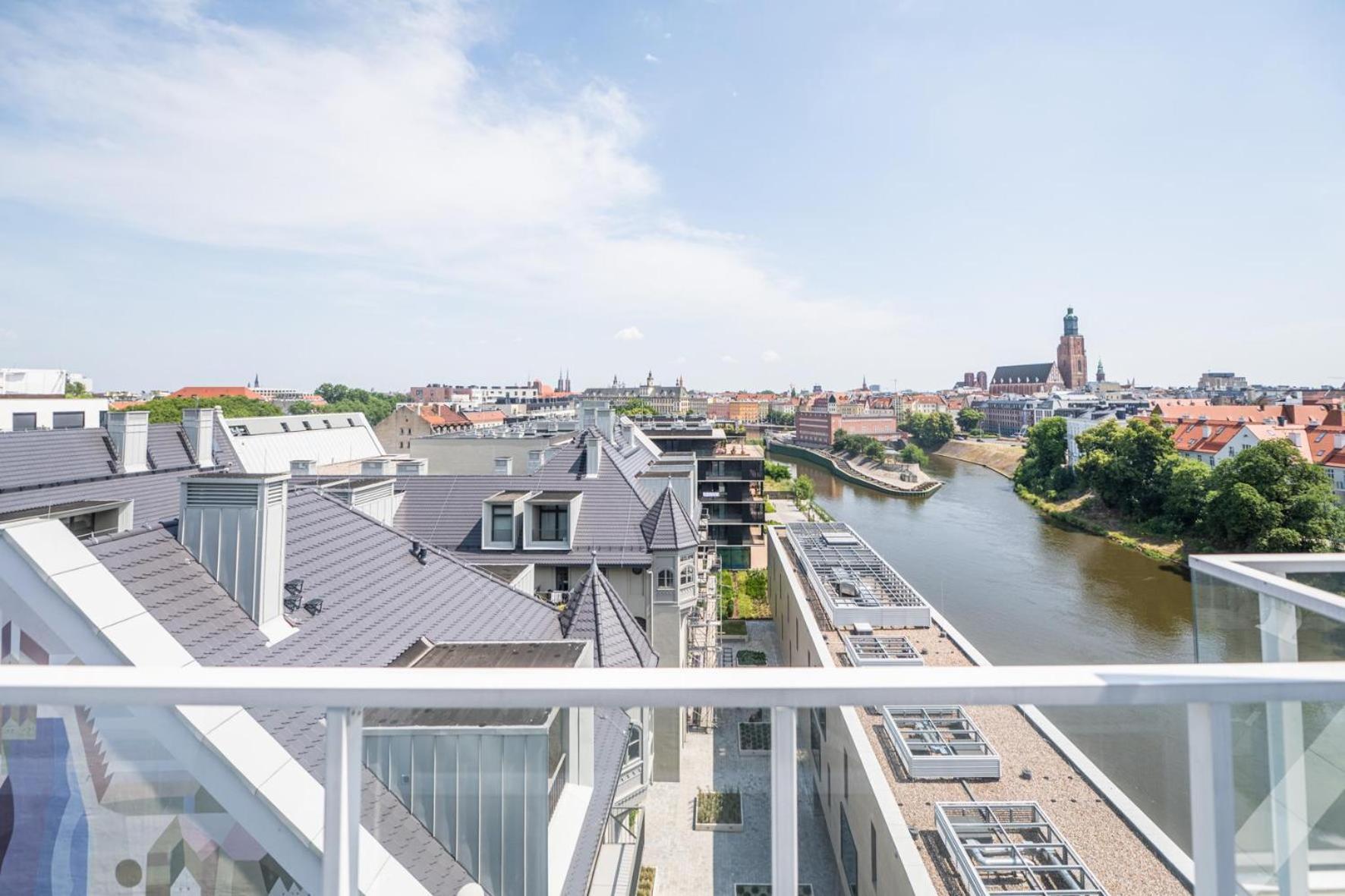 Nice View Apartment, Free Underground Parking, City Square 6 Min Wroclaw Luaran gambar