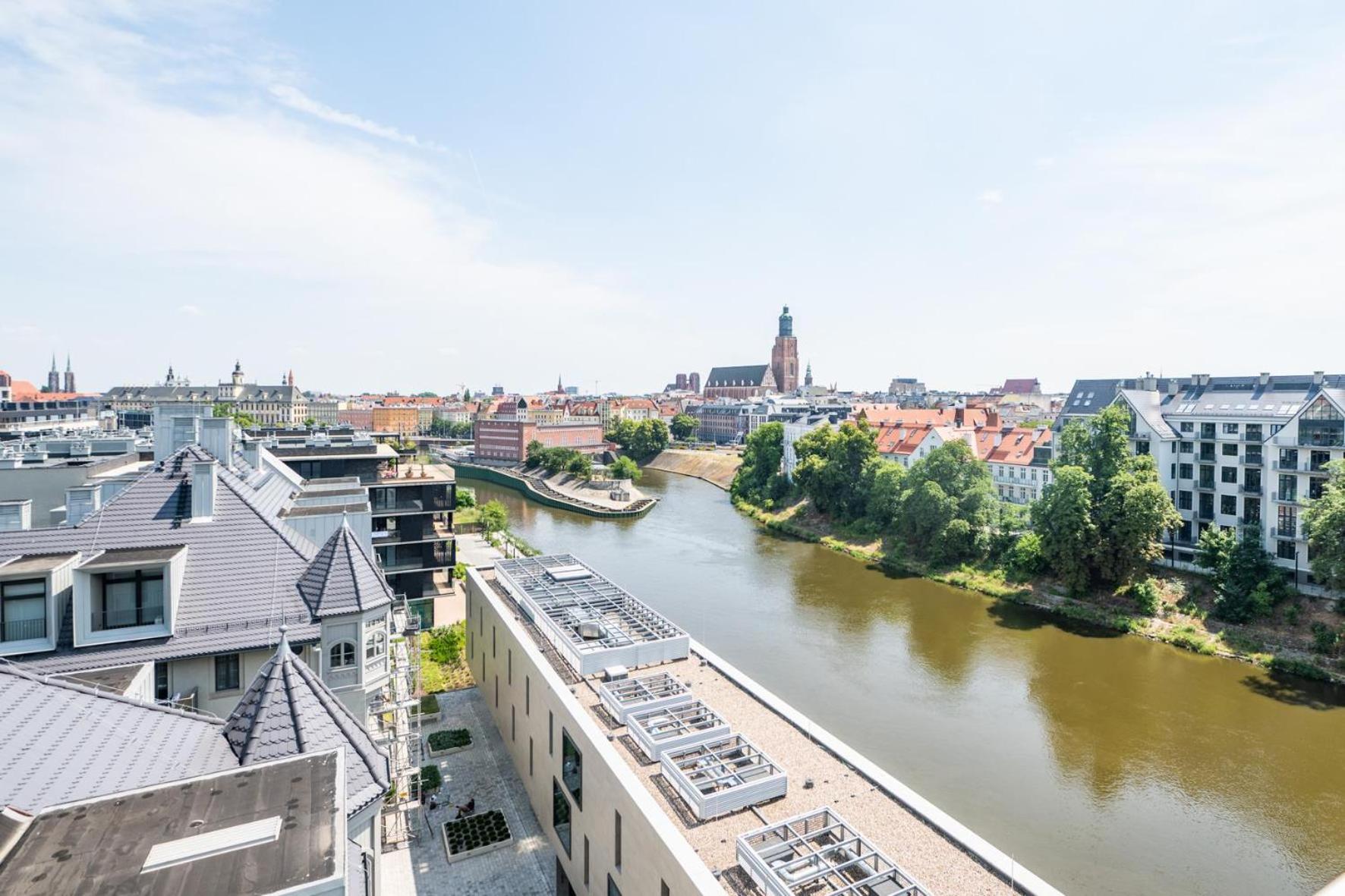 Nice View Apartment, Free Underground Parking, City Square 6 Min Wroclaw Luaran gambar